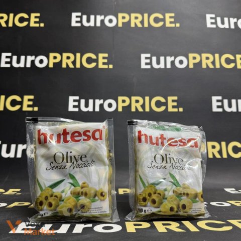 Оливки зелені Hutesa Olive Senza Noccioli 180г