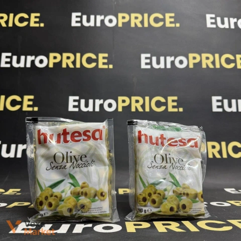 Оливки зелені Hutesa Olive Senza Noccioli 180г