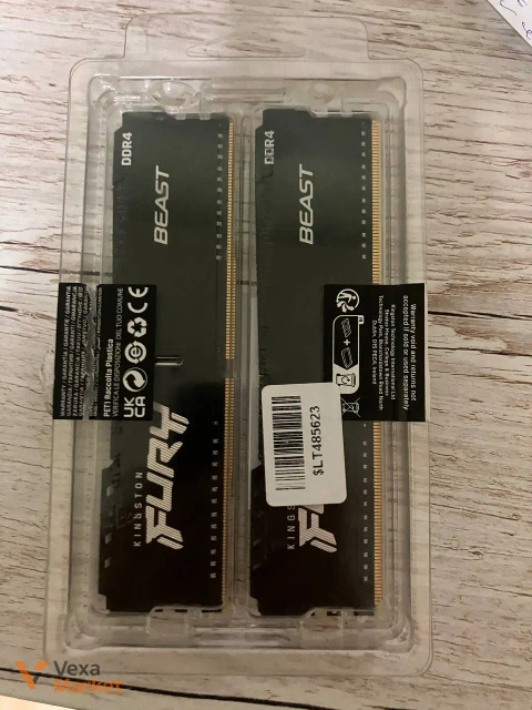 Оперативна пам'ять Kingston FURY Beast 16 ГБ (2x8 ГБ) DDR4 2666 МГц