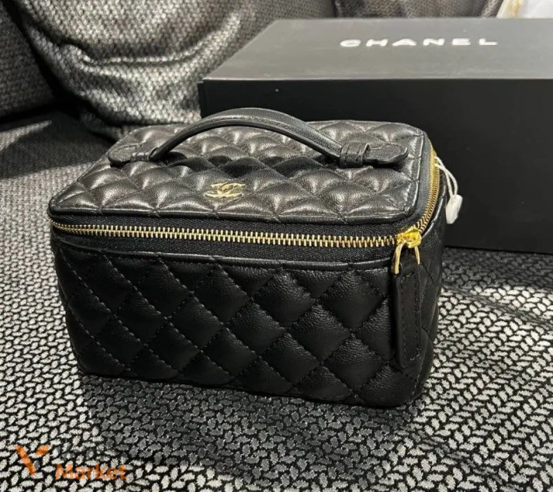 Органайзер для прикрас Chanel з натуральної шкіри — фото 3
