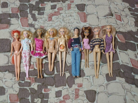 Оригиналы Mattel разнообразные клоны  для ремонта, кастома (ООАК)