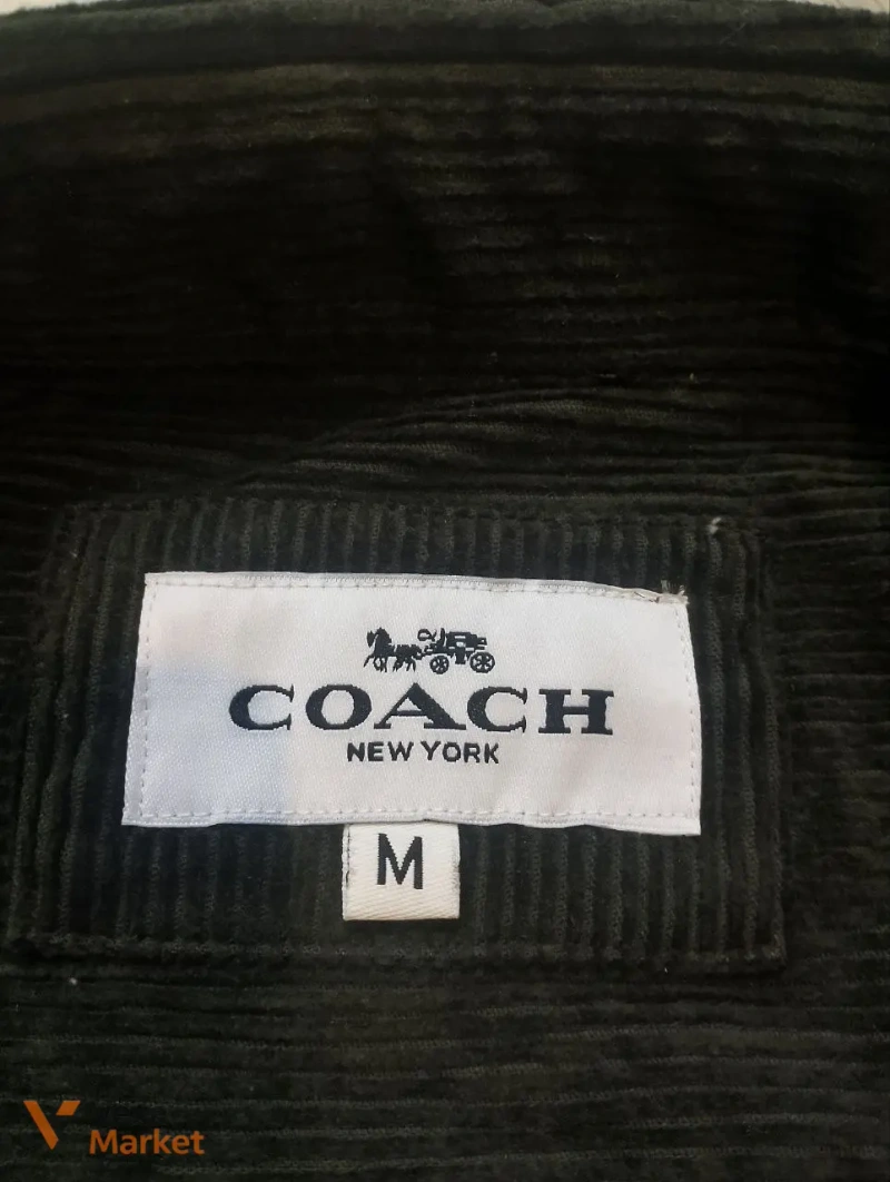 Овершот/рубашка Coach M, свитшот Nike M, кепка No Fear — фото 2