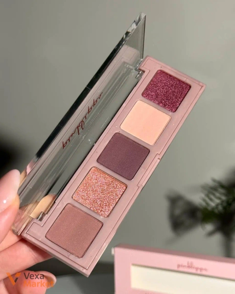 Палетка тіней Pinklipss Mauve Me Mini Eyeshadow Palette