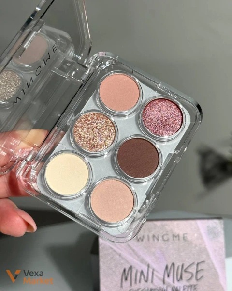 Палетка тіней Wingme Cosmetics Mini Muse Eyeshadow Palette