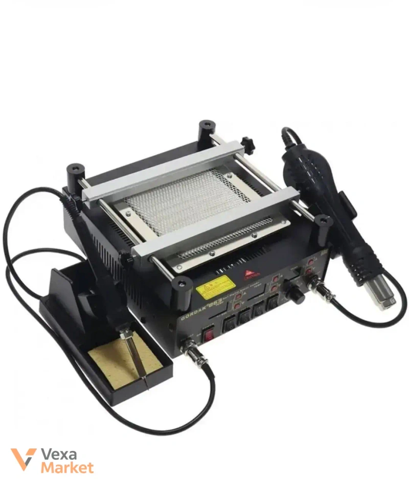 Паяльна станція Gordak 863 3in1 Digital Repair Combo з нижнім підігрівом — фото 2