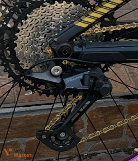 Перемикач задній Shimano Deore M5100 Shadow+ 11s з манеткою