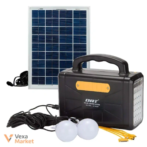 Переносна сонячна станція з ліхтарем Solar Power Light System AT-9007