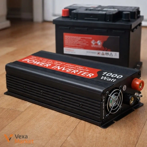 Перетворювач напруги Power Inverter 12V модифікований синус 1000W