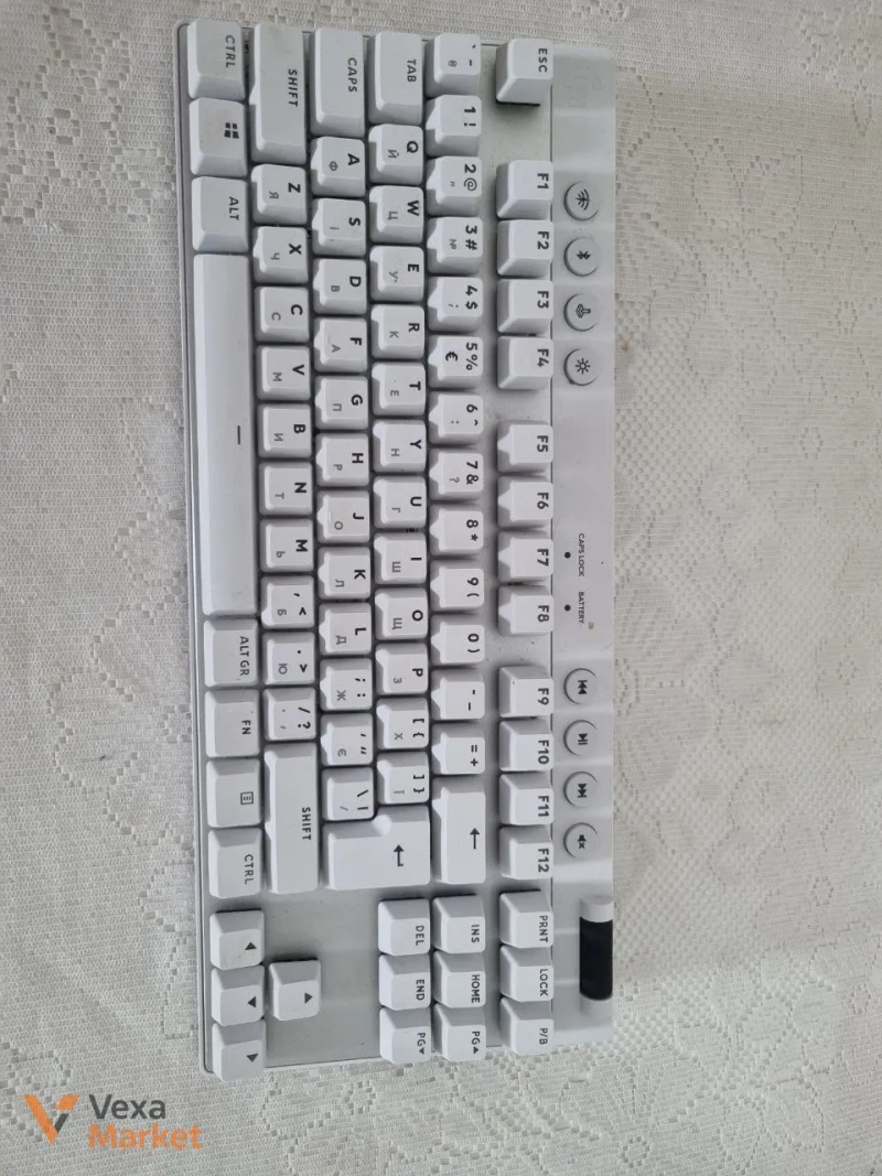 Периферія для ПК: Клавіатура Logitech, Миша, Акустика REAL-EL, Веб-камера, Мікрофон HyperX, Навушники JBL — фото 6