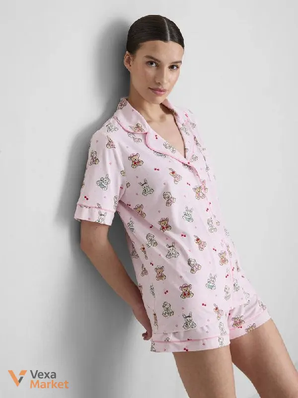 Піжама жіноча Primark рожева з ведмедиками розмір XS — фото 2