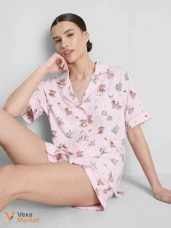Піжама жіноча Primark рожева з ведмедиками розмір XS — фото 3