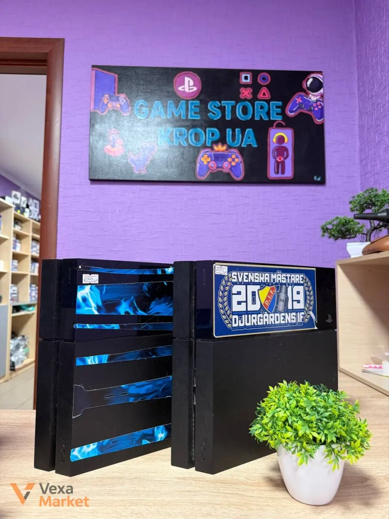 PlayStation 4 Fat 500 ГБ с 2 геймпадами — фото 2