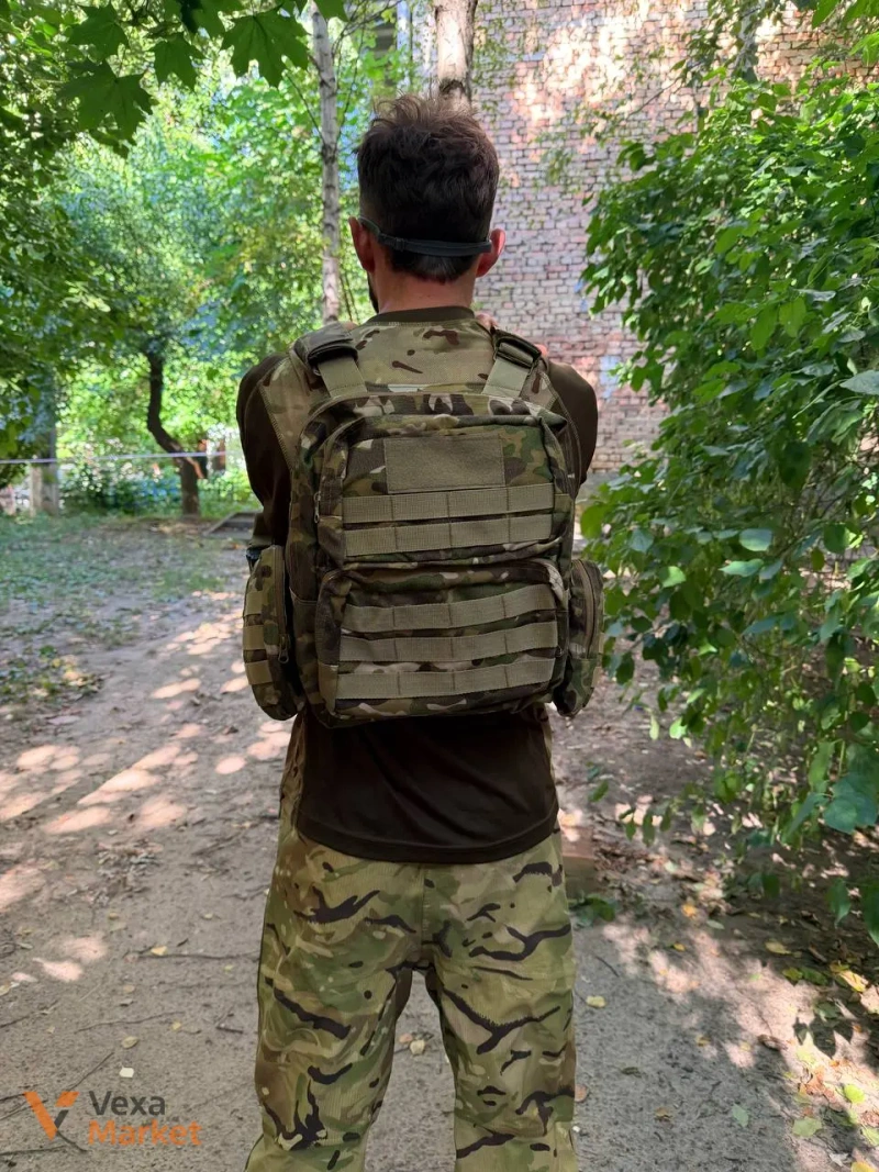 Плитоноска з підсумками та напашником — фото 4