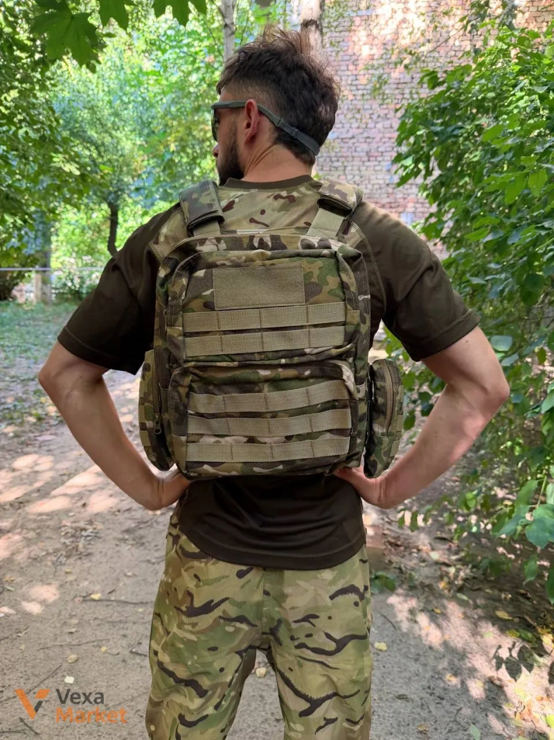 Плитоноска з підсумками та напашником — фото 5