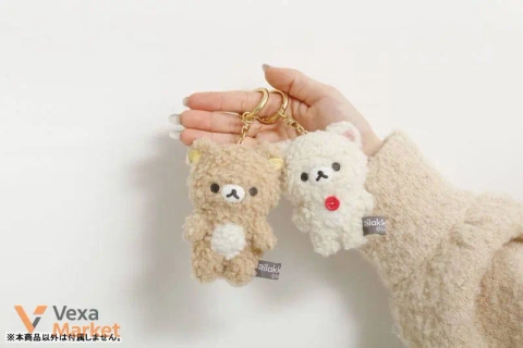Плюшеві брелочки Rilakkuma