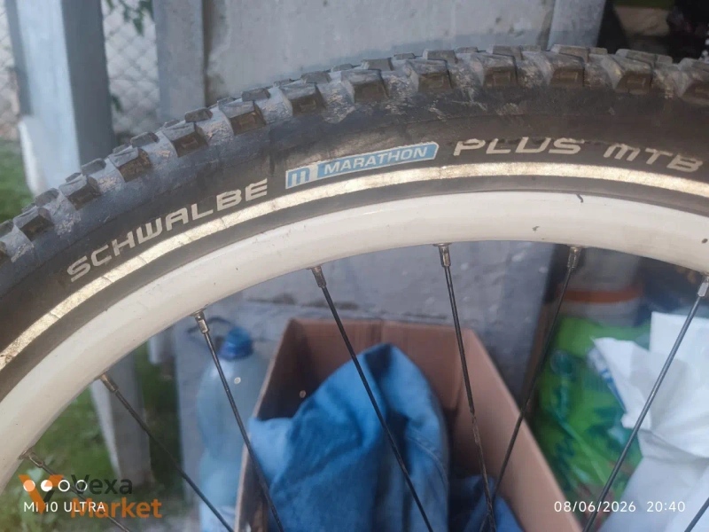 Покришки Continental Der Kaiser та Schwalbe Marathon Plus MTB — фото 6