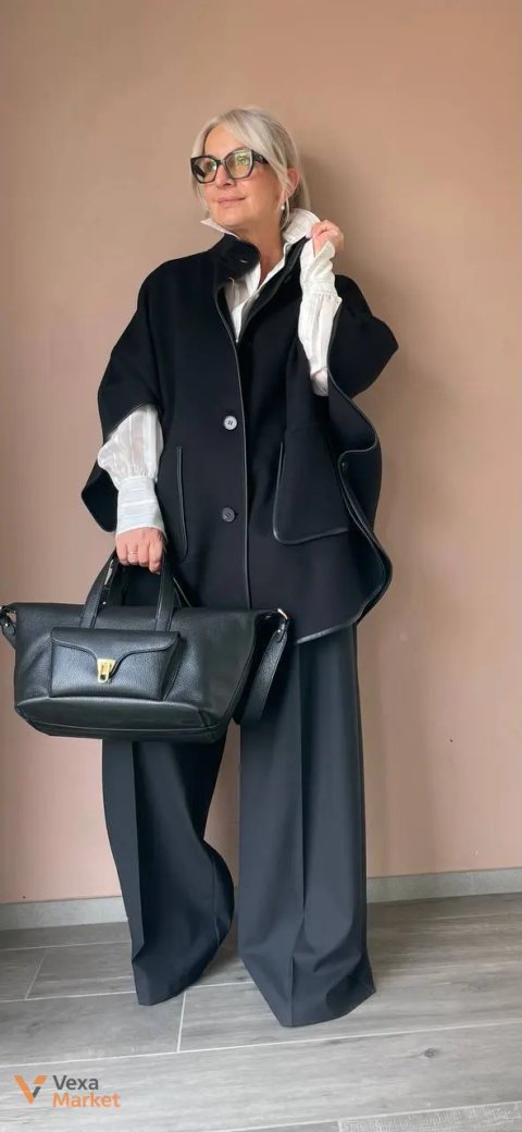 Пончо Marina Rinaldi