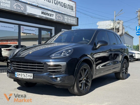 Porsche Cayenne 958 (FL) 2015 Дизель 3.0 Автомат Чорний