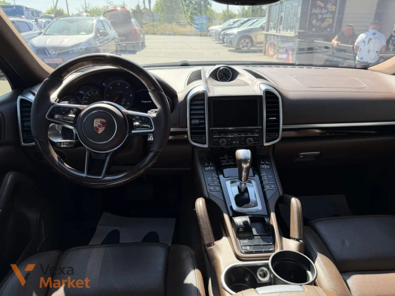 Porsche Cayenne 958 (FL) 2015 Дизель 3.0 Автомат Чорний — фото 7