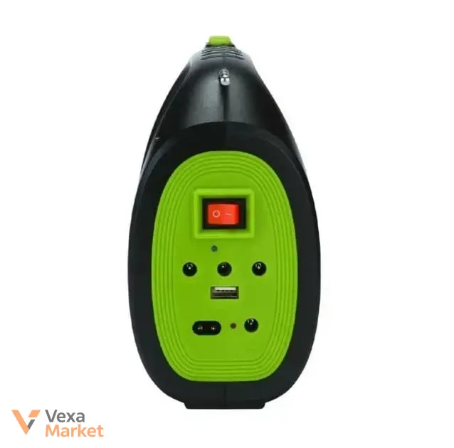 Портативна зарядна сонячна станція DAT DT-9025 4500 mAh з ліхтарем — фото 2