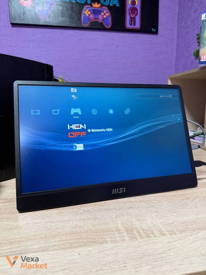Портативний монітор MSI PRO MP161 E2U 15.6" Full HD IPS — фото 7