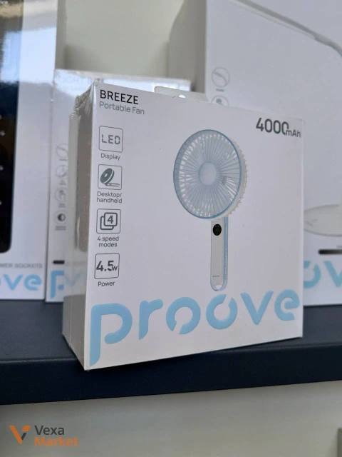 Портативний вентилятор Proove Breeze 4000mAh