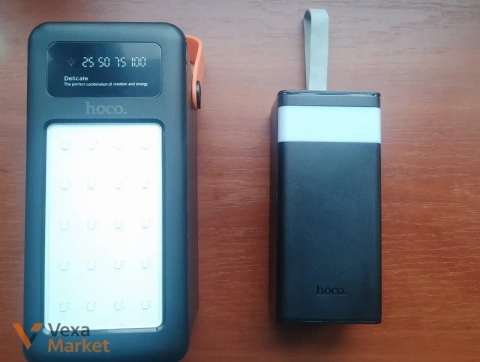 Повербанки Hoco DB120 120000mAh та Hoco J86A 50000mAh