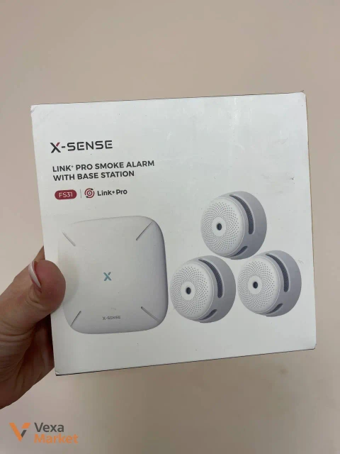 Пожежний датчик X-Sense Wi-Fi FS31 з базовою станцією SBS50