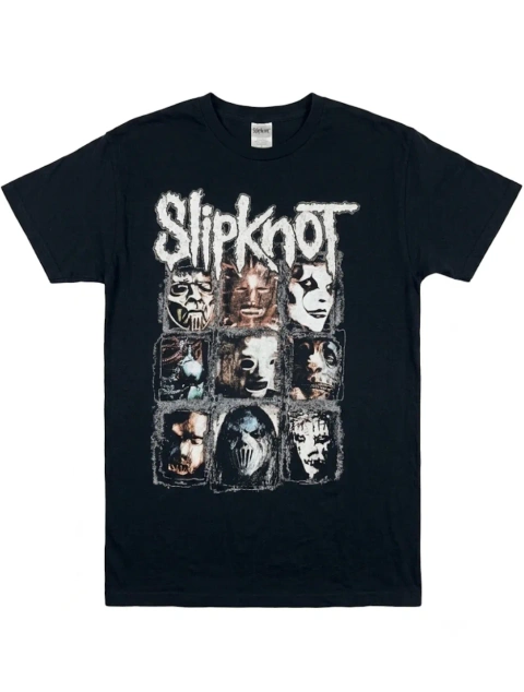 Футболка Slipknot з масками