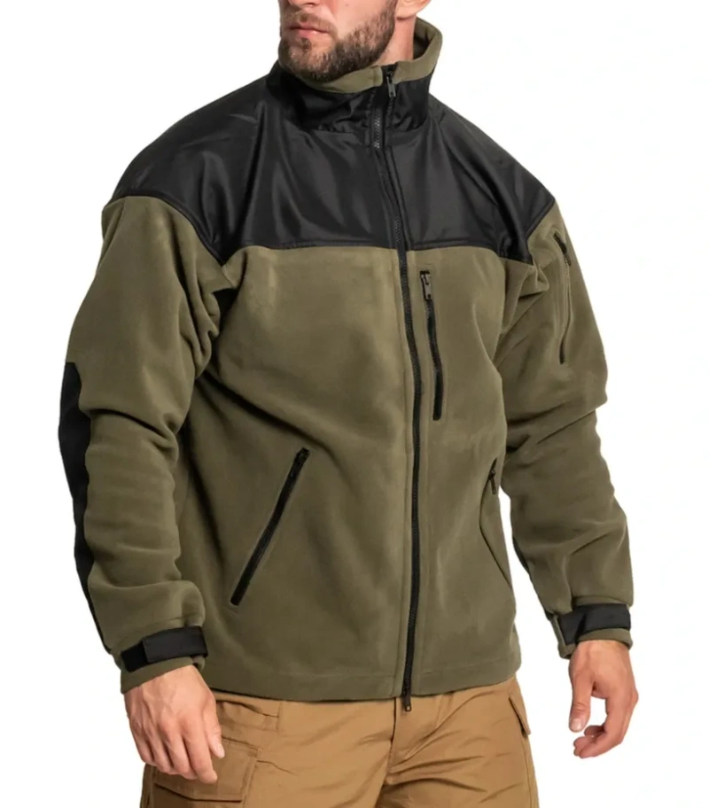 Флісова кофта Helikon-Tex Classic Army - Olive/Black polar розмір M 48/50 — фото 3
