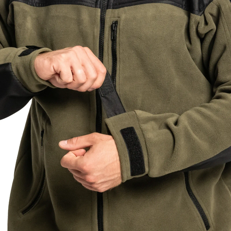 Флісова кофта Helikon-Tex Classic Army - Olive/Black polar розмір M 48/50 — фото 7