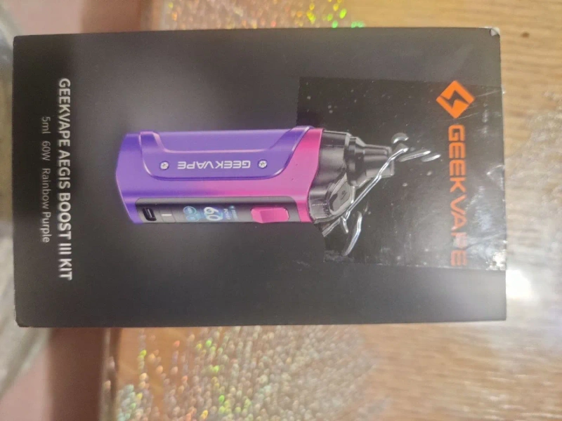 Geekvape Aegis Boost 3 Pod-система фіолетово-рожева — фото 3