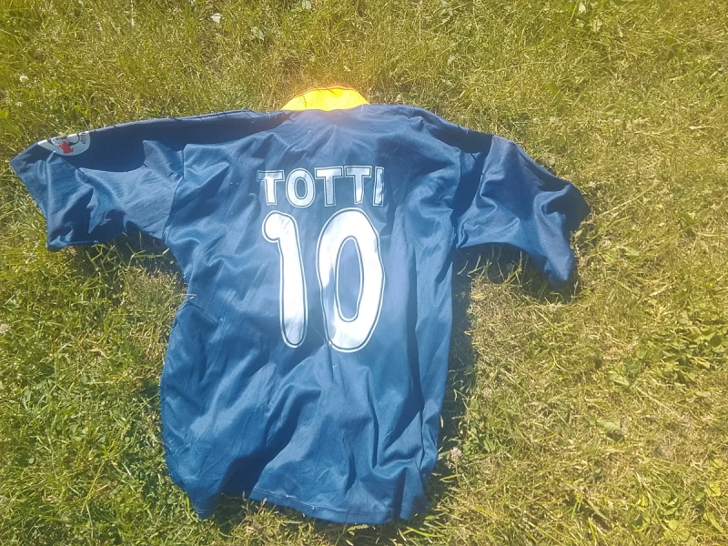 Ретро футболка AS Roma 1999/2000 Totti 10 вінтаж джерсі Рома — фото 2