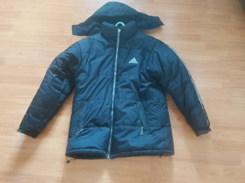 Оригінальна двостороння зимова куртка Adidas. Стан нової!