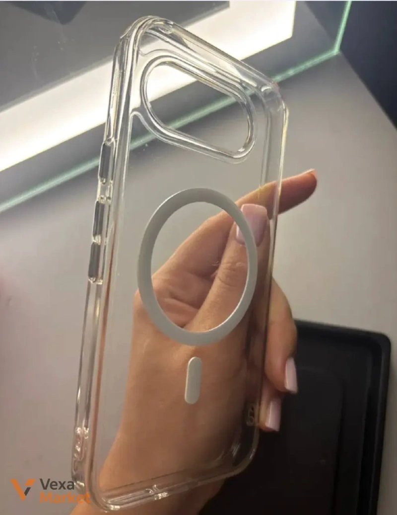 Прозорий силіконовий чохол Proove з MagSafe для Google Pixel 9a — фото 3