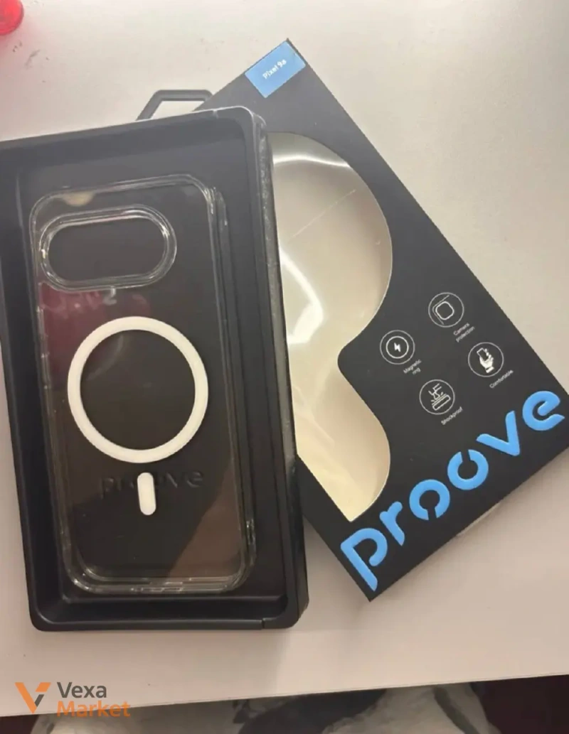Прозорий силіконовий чохол Proove з MagSafe для Google Pixel 9a — фото 4