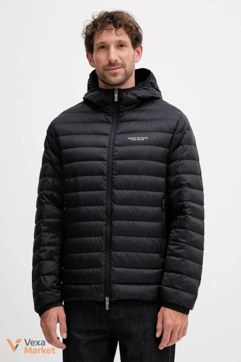Пуховик Armani Exchange чоловічий чорний