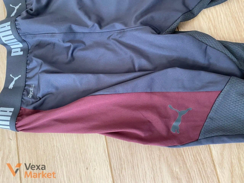 PUMA ftblNXT Pro жіночі тренувальні штани Сірий/Vineyard Wine — фото 5