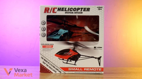 Радіокерований гелікоптер R/C HELICOPTER SUPER SPEED з підсвічуванням