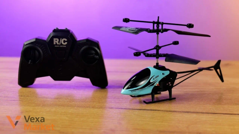 Радіокерований гелікоптер R/C HELICOPTER SUPER SPEED з підсвічуванням — фото 3