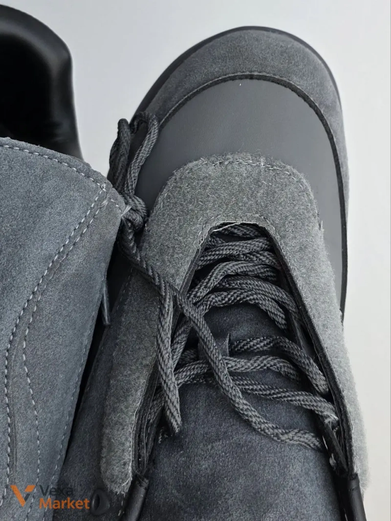 Raf Simons Antei Graphite шкіряні замшеві кросівки — фото 5