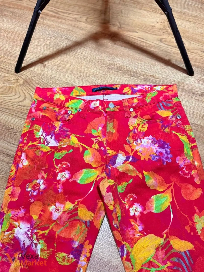 Ralph Lauren Floral Jeans Розмір 29 — фото 3
