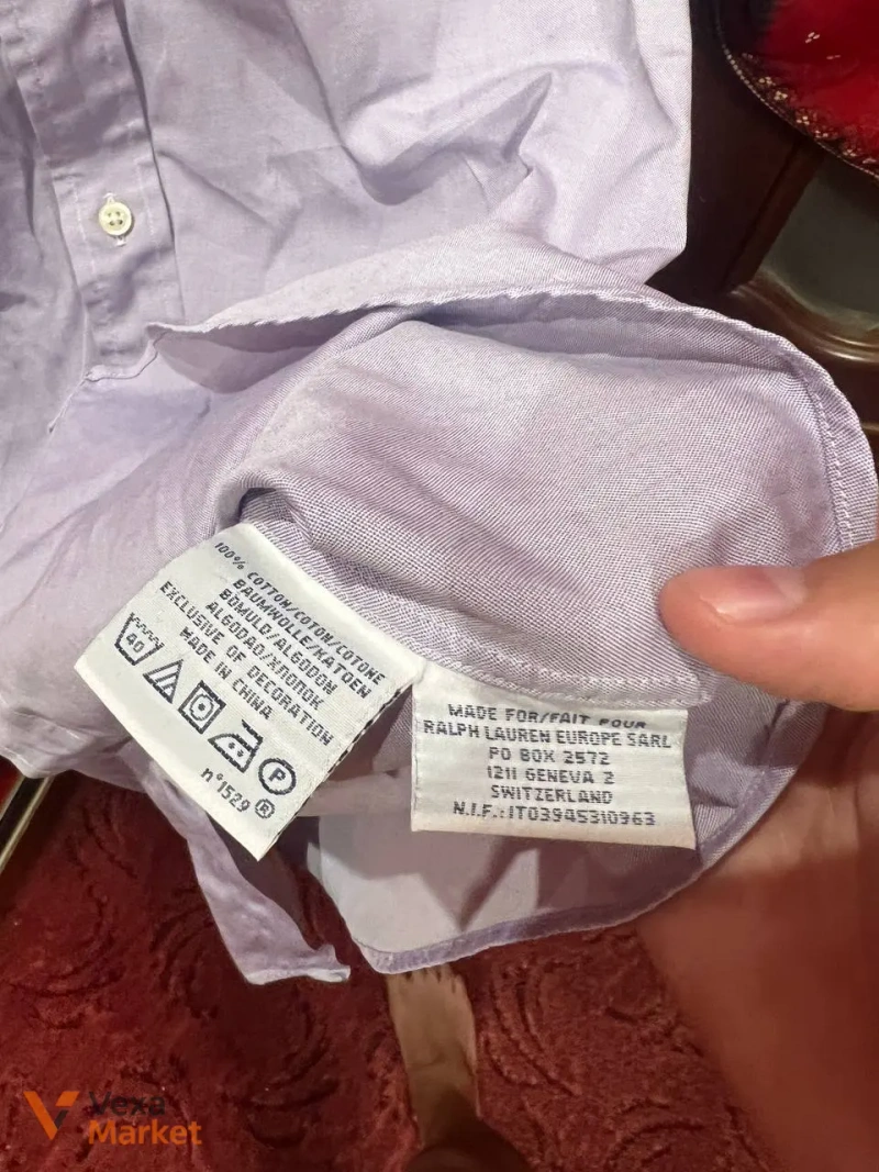 Ralph Lauren Рубашка мужская размер S-M — фото 4