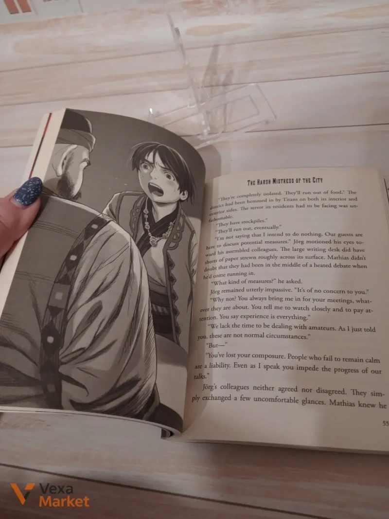 Ранобе Attack on Titan The Harsh Mistress of the City, vol. 1 — фото 5