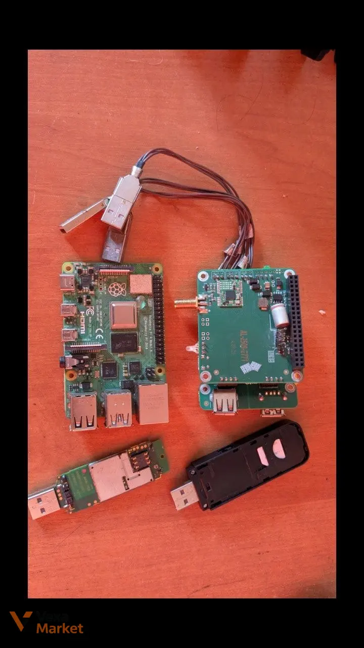Raspberry Pi 4 Model B 8GB з модемом та сім картою — фото 7