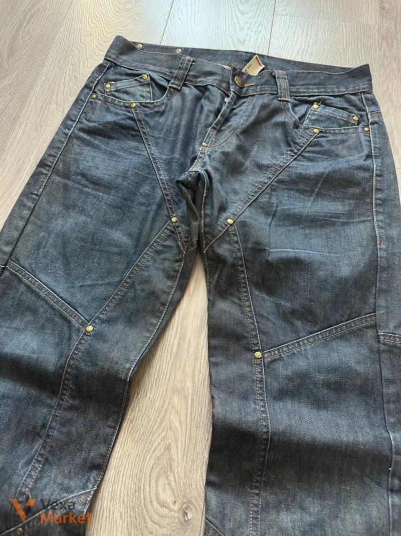 Raw denim джинси, пояс 44, довжина 107, вихід 23 — фото 2