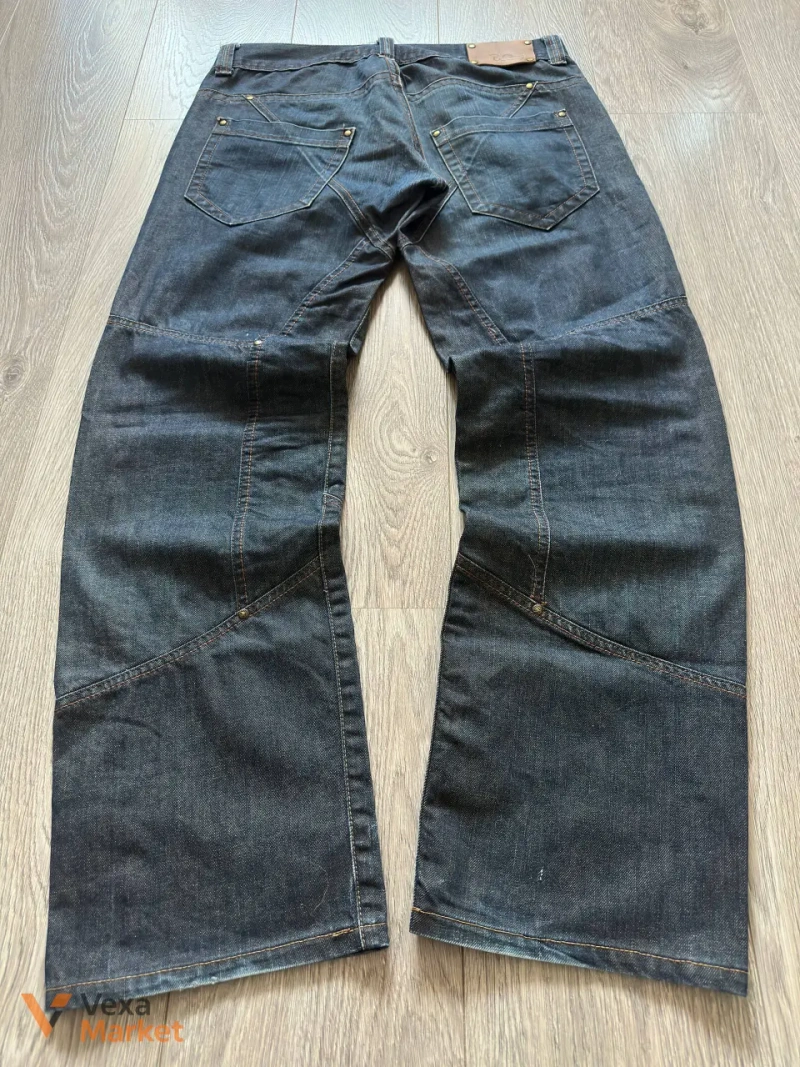 Raw denim джинси, пояс 44, довжина 107, вихід 23 — фото 3