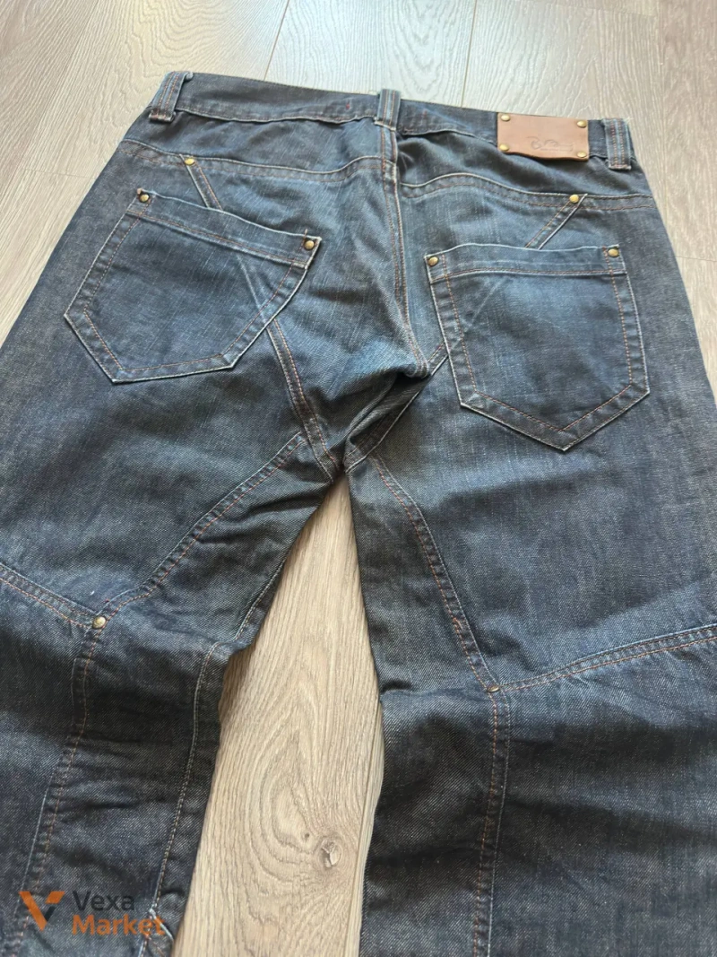 Raw denim джинси, пояс 44, довжина 107, вихід 23 — фото 4