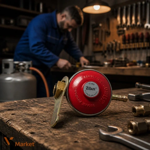 Редуктор газовий бутановий Zilan Z90 (VIG/М47G) з автоматичним регулюванням