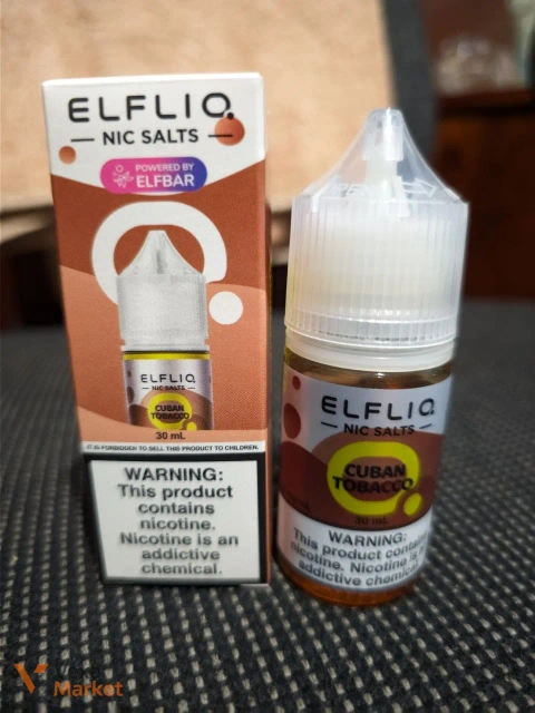 Рідина для електронних сигарет Elfliq Cuban Tobacco 5% 28 мл